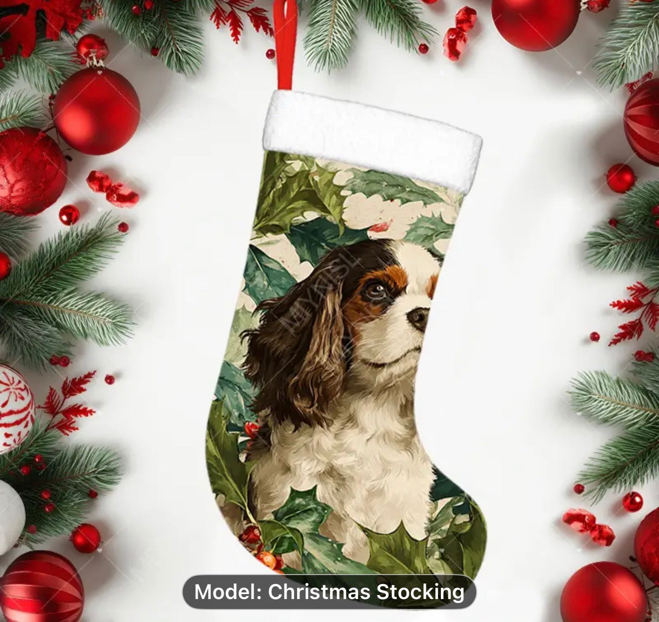 Christmas Stockings- Cocker Spaniel Dogs