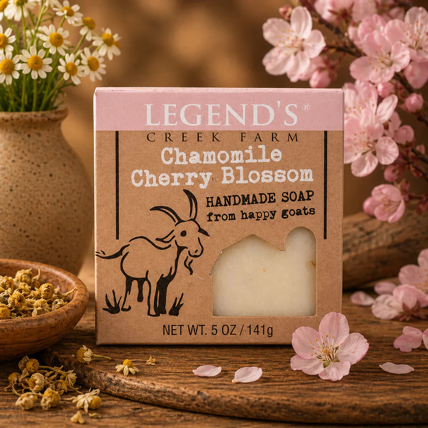 Goat Milk Soap - Chamomile Cherry Blossom