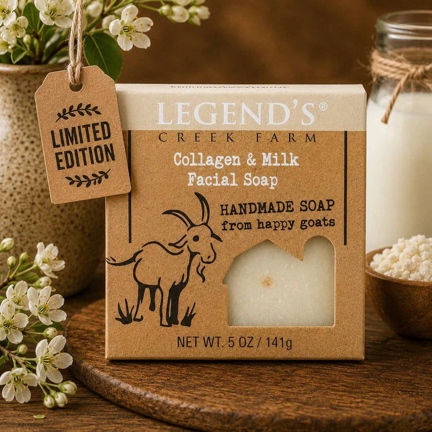 Goat Milk Soap - Collagen and Milk Facial