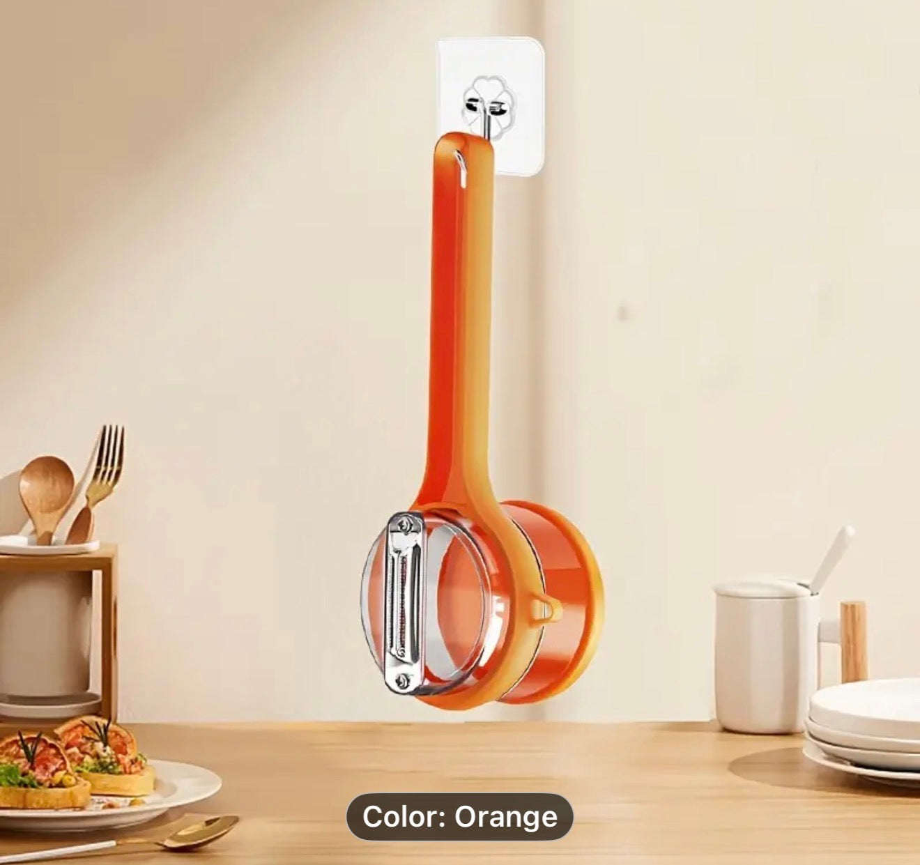 Vegetable Peeler - Orange