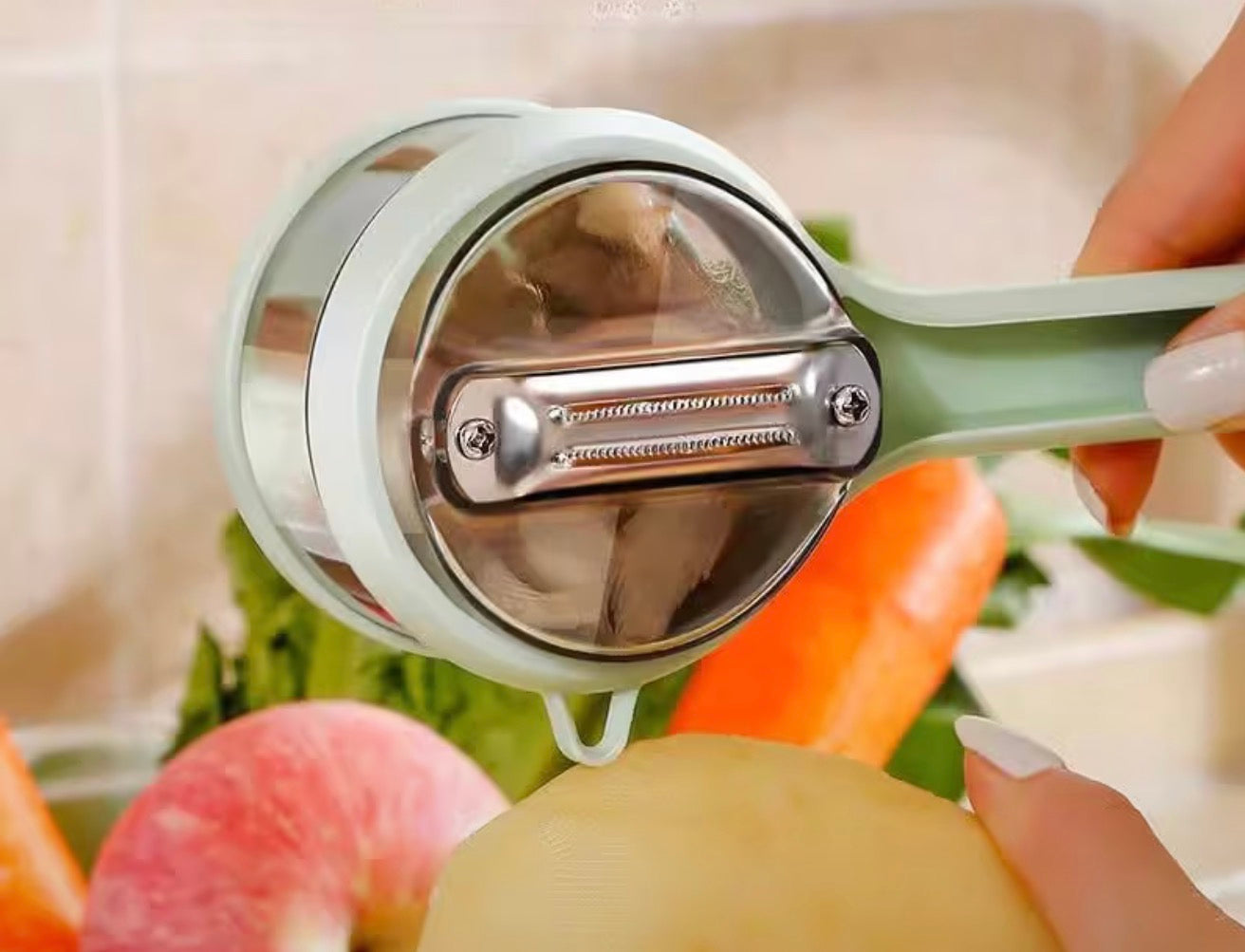 Vegetable Peeler - Light Green