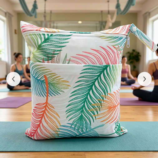 Wet Bags - Colorful Palm Leaves
