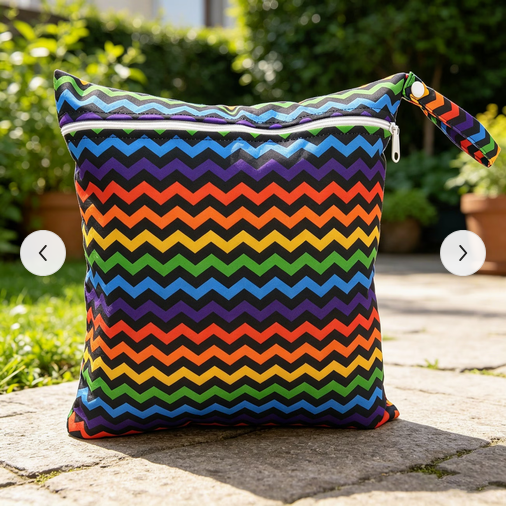 Wet Bags - Colorful Chevrons